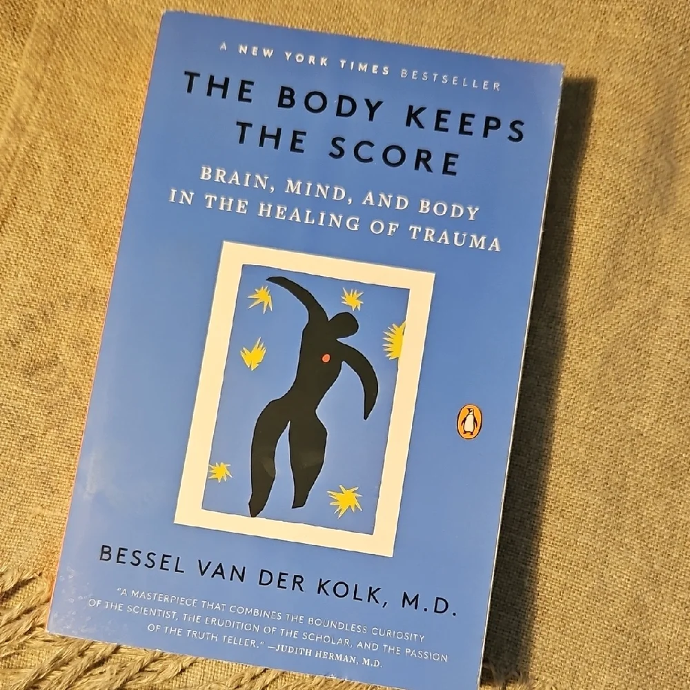 The Body Keeps the Score by Bessel van der Kolk, M.D. - Blue Cover - Picture 1 of 2